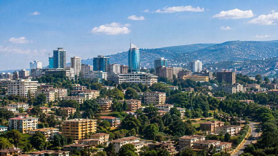 Kigali, Rwanda skyline