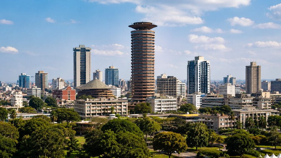 Nairobi, Kenya skyline